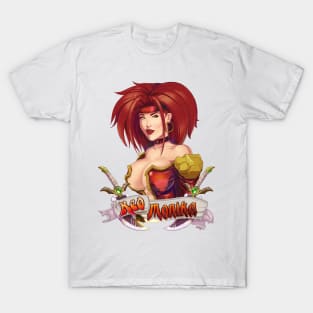 Red Monika T-shirt/Sticker T-Shirt